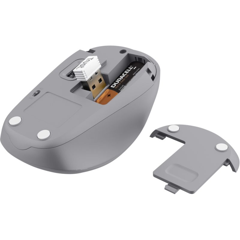 Мышка Trust Yvi+ Silent Wireless White (25513)