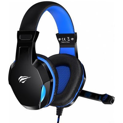 Навушники Havit (HV-H763d) 3.5мм Black/Blue (HV-H763d)