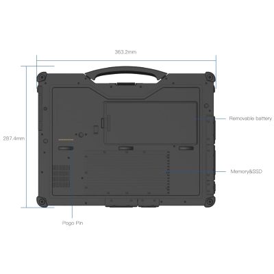 Ноутбук Vinga Scout X14A (X14A-123516512B)