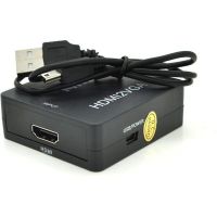 Перехідник HDMI F to VGA F 720P/1080P black Voltronic (YT-CM-HDMI/VGA-B)