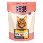 Сухий корм для кішок Home Food For large breeds з телятиною, лососем та в’яленими томатами 400 г (4820235021009)