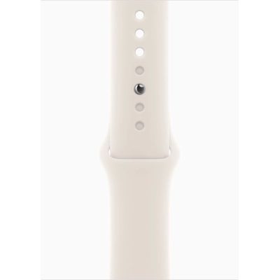 Смарт-часы Apple Watch SE 3 GPS 44mm Starlight Aluminium Case with Starlight Sport Band - S/M (MEHG4RK/A)