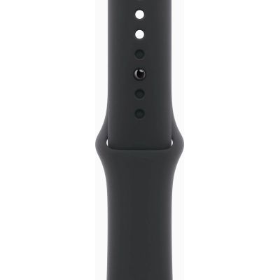 Смарт-годинник Apple Watch Series 11 GPS 42mm Jet Black Aluminium Case with Black Sport Band - S/M (MEQT4RK/A)