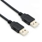 Дата кабель USB 2.0 AM/AM 1.0m black ColorWay (CW-CBUU071-BK)