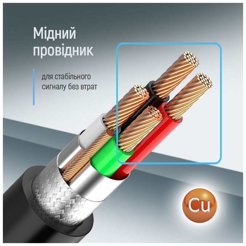 Кабель для принтера USB 2.0 AM/BM 3.0m black ColorWay (CW-CBUB073-BK)