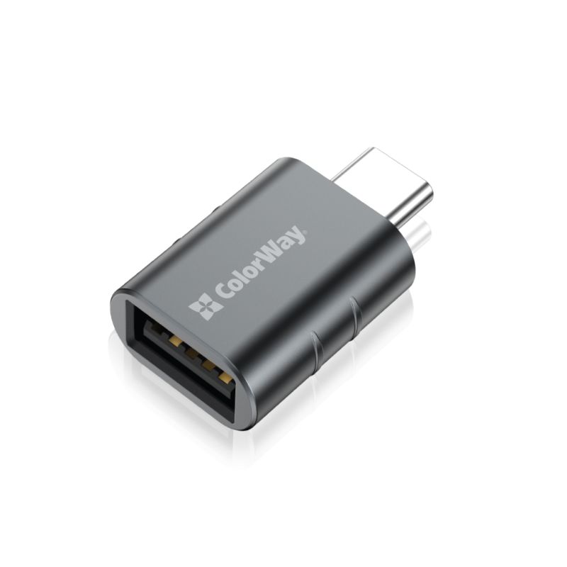 Переходник OTG USB 3.2 AF to USB-C ColorWay (CW-AD-AC3)