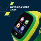 Смарт-часы Canyon Sunny KW-48 Video 4G GPS Games Music Yellow/Green (CNE-KW48YG)