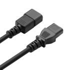 Кабель живлення C13 to C14 1.8m 0.75mm2 black ColorWay (CW-CBP087-BK)
