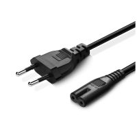 Кабель питания C7 2m black ColorWay (CW-CBP085-BK)