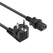 Кабель живлення C13 1.8m black ColorWay (CW-CBP082-BK)