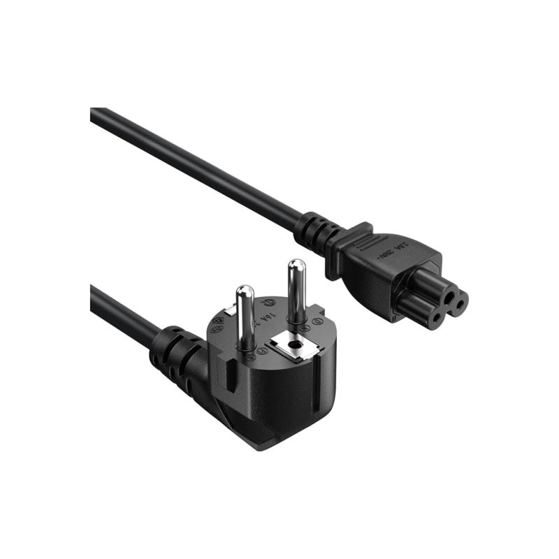 Кабель питания C5 1.0m black ColorWay (CW-CBP084-BK)