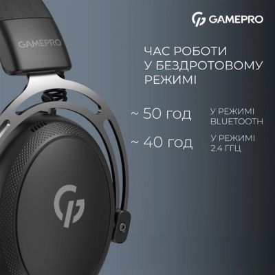 Наушники GamePro Asgard Skald 4-Mode Black (HSW160B)