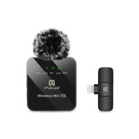 Микрофон Puluz для iPhone/iPad 8-контактний приймач Black (PU645B)