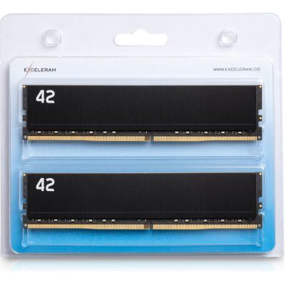 Модуль пам\'яті для комп\'ютера DDR4 32GB (2x16GB) 3200 MHz 42-Series eXceleram (E-42-002D-32)
