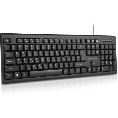 Клавиатура REAL-EL RK-507 USB Black (EL123100050)