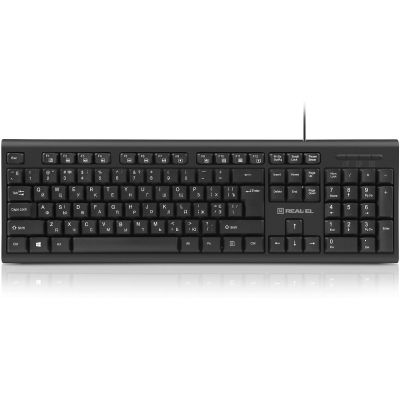Клавиатура REAL-EL RK-507 USB Black (EL123100050)