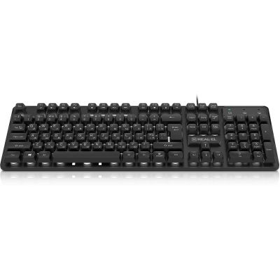 Клавиатура REAL-EL RK-7015 USB Black (EL123100049)
