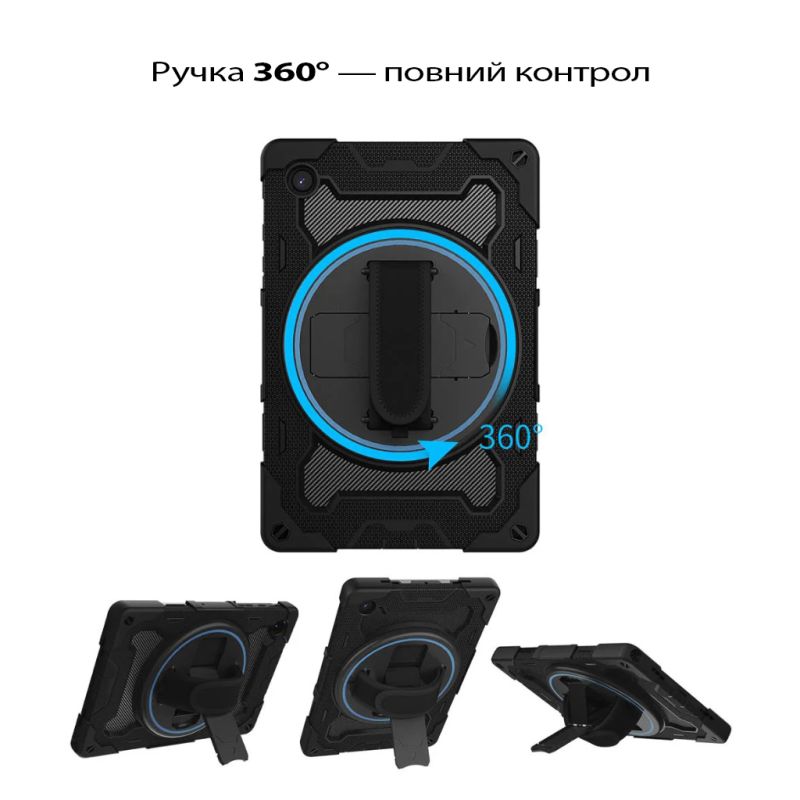 Чехол для планшета BeCover Horizontal handle Samsung Galaxy Tab A11 Plus SM-X236B 11.0" Black (713941)