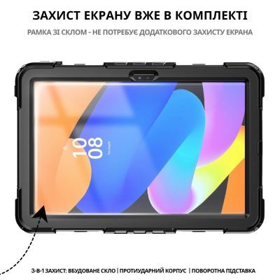 Чехол для планшета BeCover FortTab Lenovo Idea Tab/K11 (2nd Gen) TB336/Xiaoxin Pad (2025) 11" Black (714080)