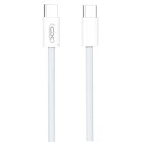 Дата кабель USB-C to USB-C 1.0m 60W white XO (NBQ260A_С_White)