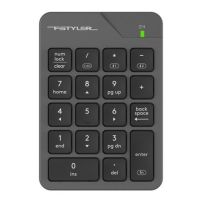 Клавиатура A4Tech FBK21C Wireless/Bluetooth Smoky Grey (4711421995108)