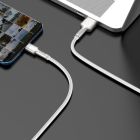 Дата кабель USB to USB-C 1.0m 6A 66W white Baseus (CAKF000102)