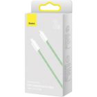 Дата кабель USB-C to Lightning 2.0m 20W green Baseus (CALD000106)