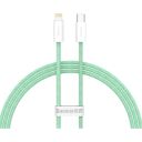 Дата кабель USB-C to Lightning 2.0m 20W green Baseus (CALD000106)