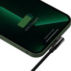 Дата кабель USB 2.0 AM to Lightning 1.0m 2.4A 90° corner black Baseus (CAVP000001)