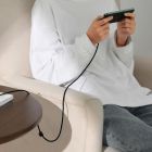 Дата кабель USB 2.0 AM to Lightning 1.0m 2.4A 90° corner black Baseus (CAVP000001)