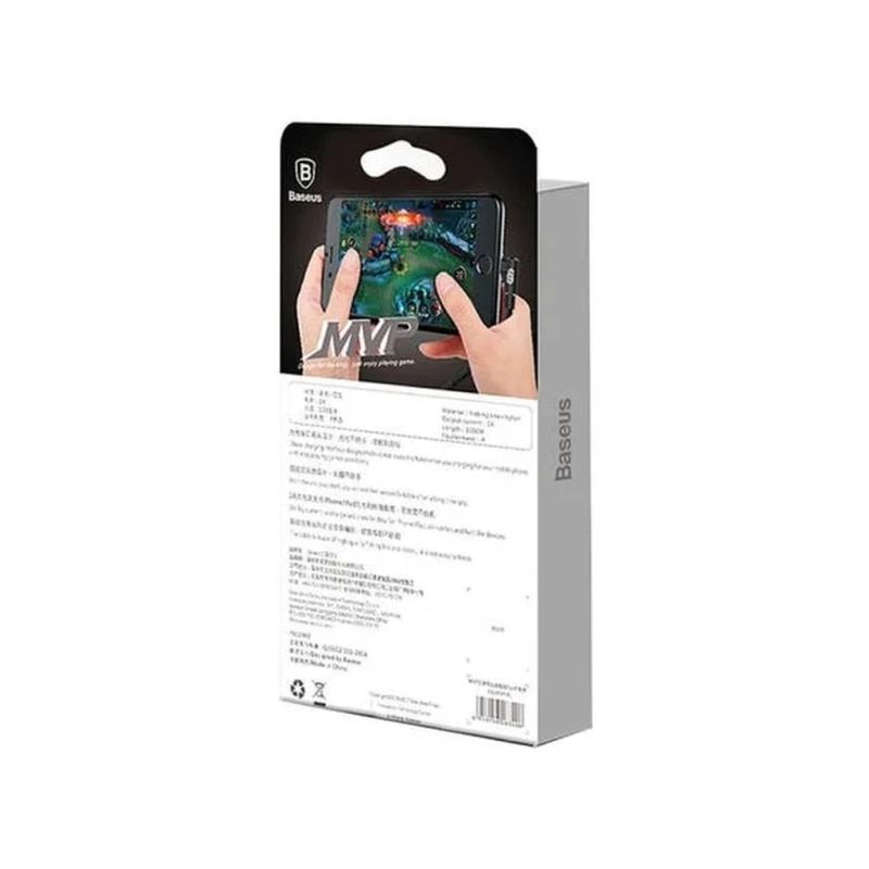 Дата кабель USB 2.0 AM to Lightning 2.0m 1.5A 90° corner blue Baseus (CALMVP-A03)