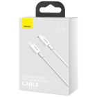 Дата кабель USB-C to Lightning 2.0m 20W white Baseus (CATLYS-C02)