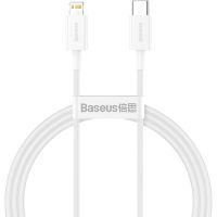 Дата кабель USB-C to Lightning 2.0m 20W white Baseus (CATLYS-C02)