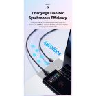 Дата кабель USB-C to USB-C 1.0m 100W black Essager (EXCTT1-WL01-P)