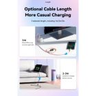 Дата кабель USB-C to USB-C 1.0m 100W white Essager (EXCTT1-WL02-P)
