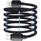 Дата кабель USB 2.0 AM to USB-C 1.0m 7A black Essager (EXCT-TD01-P)