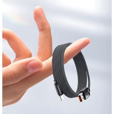 Дата кабель USB 2.0 AM to USB-C 1.0m 7A black Essager (EXCT-TD01-P)