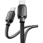 Дата кабель USB-C to USB-C 1.0m 100W black Essager (EXCTT1-TD01-P)