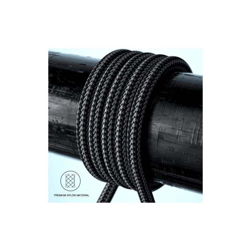 Дата кабель USB-C to USB-C 1.0m 100W black Essager (EXCTT1-CG01)