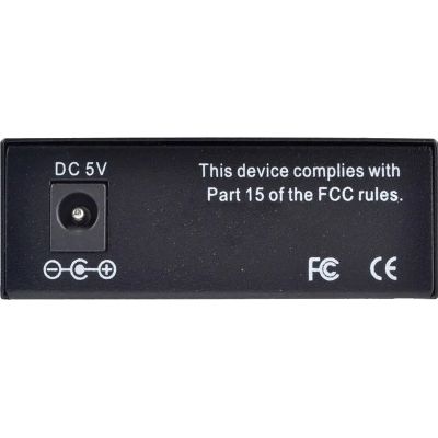 Медиаконвертер 10/100Base-TX to 100Base-FX, SM, 1310nm, SC/PC, 20км Step4Net (MC-R-0,1-1SM-1310nm-20-LFP)