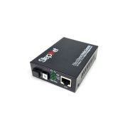 Медиаконвертер 10/100Base-TX to 100Base-FX, SM, 1550nm, SC/PC, 20км Step4Net (MC-R-0,1-1SM-1550nm-20-LFP)