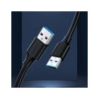 Дата кабель USB 2.0 AM/AM 0.5m US102 black Ugreen (10308)