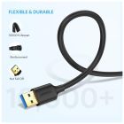 Дата кабель USB 3.0 AM/AM 1.0m US128 black Ugreen (10370)
