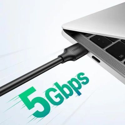 Дата кабель USB 3.0 AM/AM 3.0m US128 black Ugreen (90576)