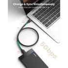 Дата кабель USB 3.0 AM to Micro B 0.5m US130 black Ugreen (10840)