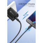Дата кабель USB 2.0 AM to Mini 5P 1.0m US132 black Ugreen (10355)