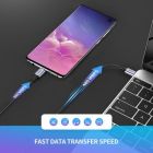 Дата кабель USB-C to USB-C 0.5m 3A 60W US261 black/gray Ugreen (50149)