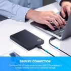 Дата кабель USB-C 3.1 to Micro USB 3.0 1.0m 3A US312 black Ugreen (20103)