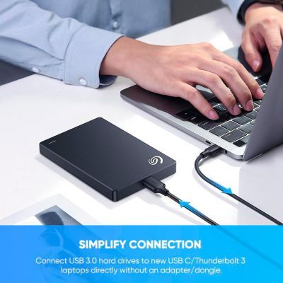 Дата кабель USB-C 3.1 to Micro USB 3.0 1.0m 3A US312 black Ugreen (20103)