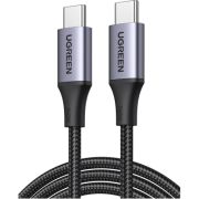 Дата кабель USB-C to USB-C 1.0m 240W US535 space gray Ugreen (15311)